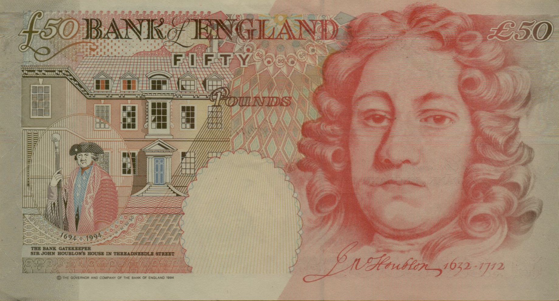 Great Britain 50 1993 UNC- P-388/a